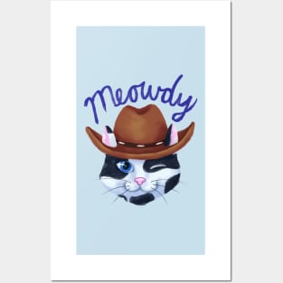 Meowdy! Posters and Art